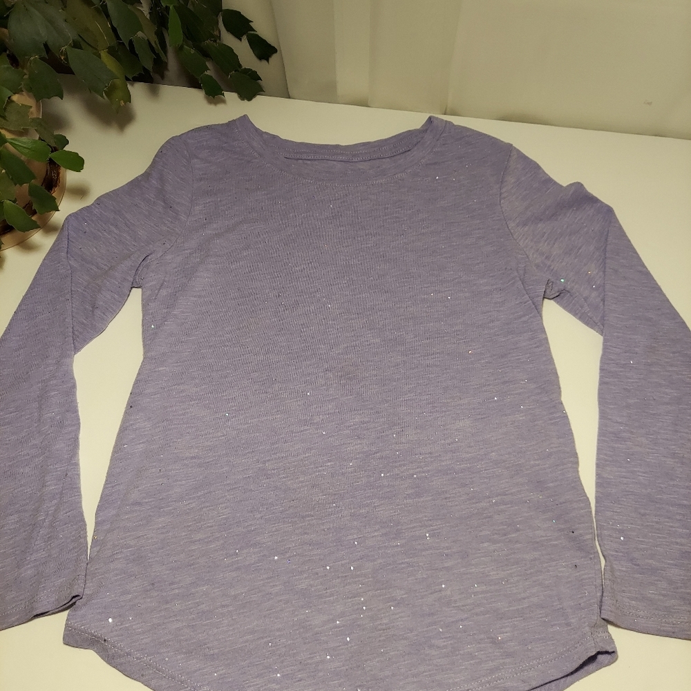 Cat & Jack Long-sleeved Sparkle Shirt